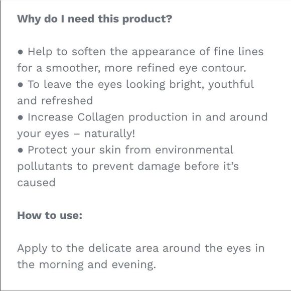 3/$20💗 Dr Botanicals Kiwi Superfood Cooling Eye Serum - Picture 6 of 16